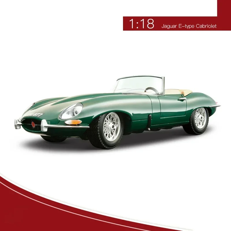 1:18 Jaguar E-Type Cabriolet Diecast Model 7 1:18 Jaguar E-Type Cabriolet Diecast Model - Image 7