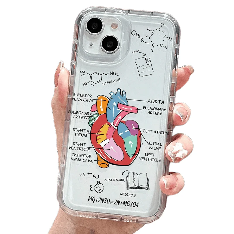 Vibrant Human Heart iPhone Case for 11-16 Series 6 Vibrant Human Heart iPhone Case for 11-16 Series - Image 6