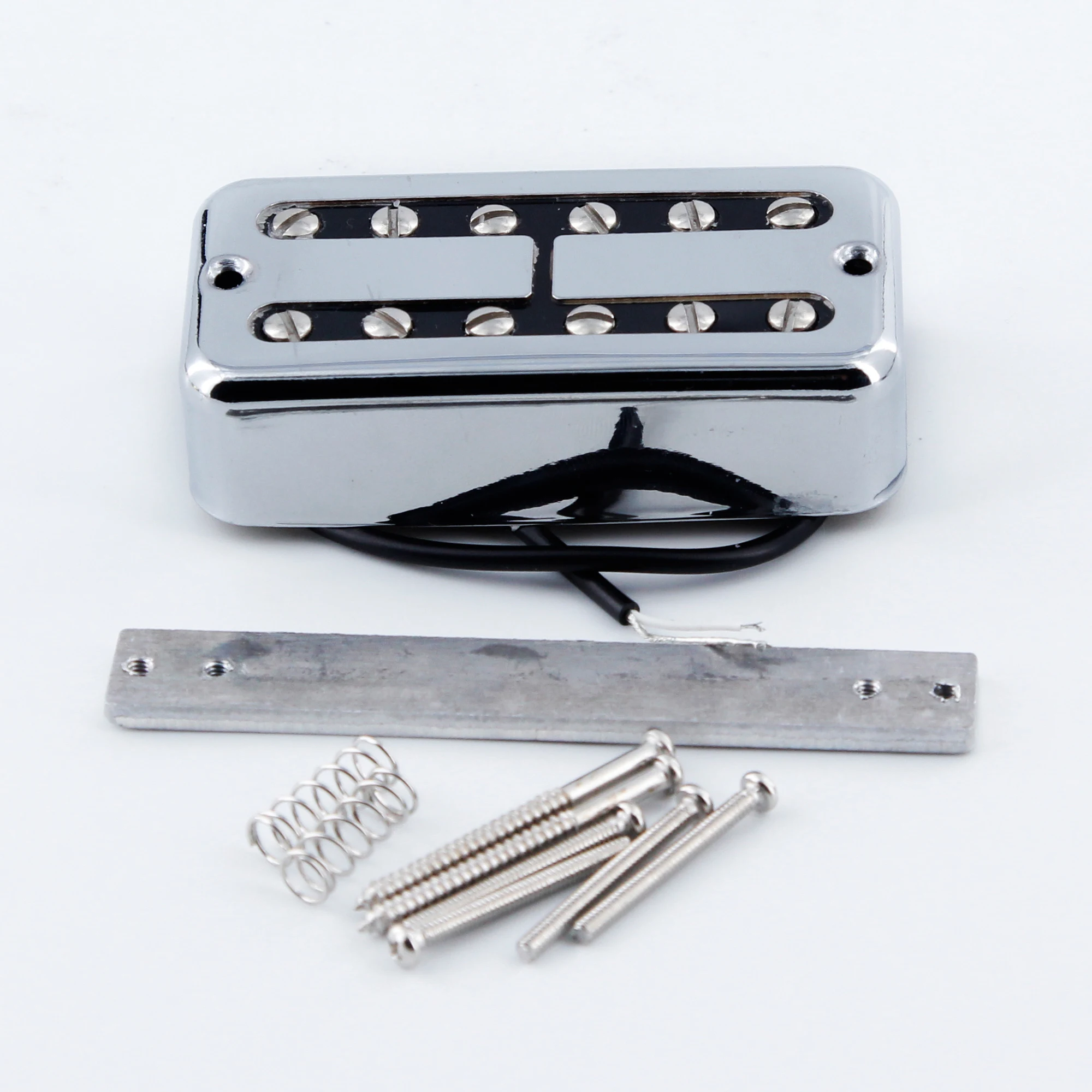 Gold and Chrome Humbucker Pickup for FT Guitars 2 Gold and Chrome Humbucker Pickup for FT Guitars - Image 2