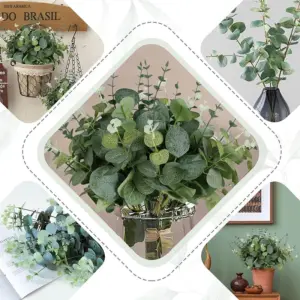 Artificial Eucalyptus Stems Set - 180 pcs 12 Sb37a55f968c94307b90a3da380ad1566Z