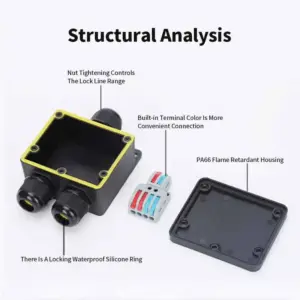 Outdoor Waterproof Junction Box 32A 250V IP68 11 Sb37f21362f644bd0b818a721c78f76515