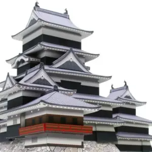 Matsumoto Castle Paper Model Kit 8 Sb381c6eb672e415eb86e6b8739e368e7T