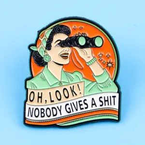 Rebellious Alloy Brooch Set with Vintage Graphics 9 Sb39b635a149b4f09bb95f43eea2f8278m