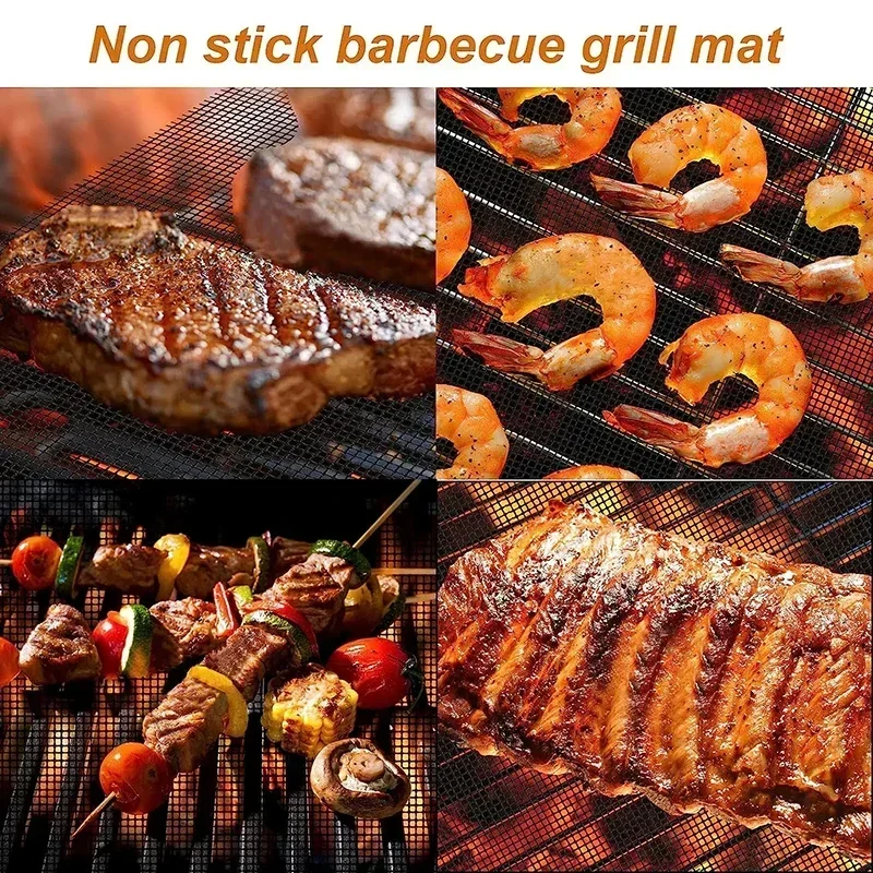 Non-Stick Nylon Grill Mat 40x30cm 5 Non-Stick Nylon Grill Mat 40x30cm - Image 5