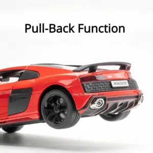 1:24 Scale Orange R8 V10 Sports Car Model 13 Sb3d195c7ceda48aa8b9d00e6e98dbd9al