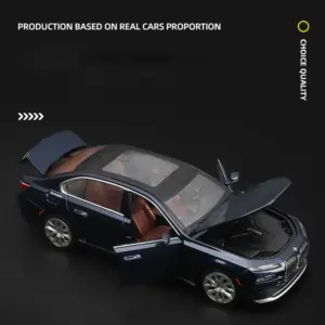 Red BMW I7 G70 Die-Cast Model Car 1:24 Scale 10 Sb3eca38bc26f415291d884e401b84806N