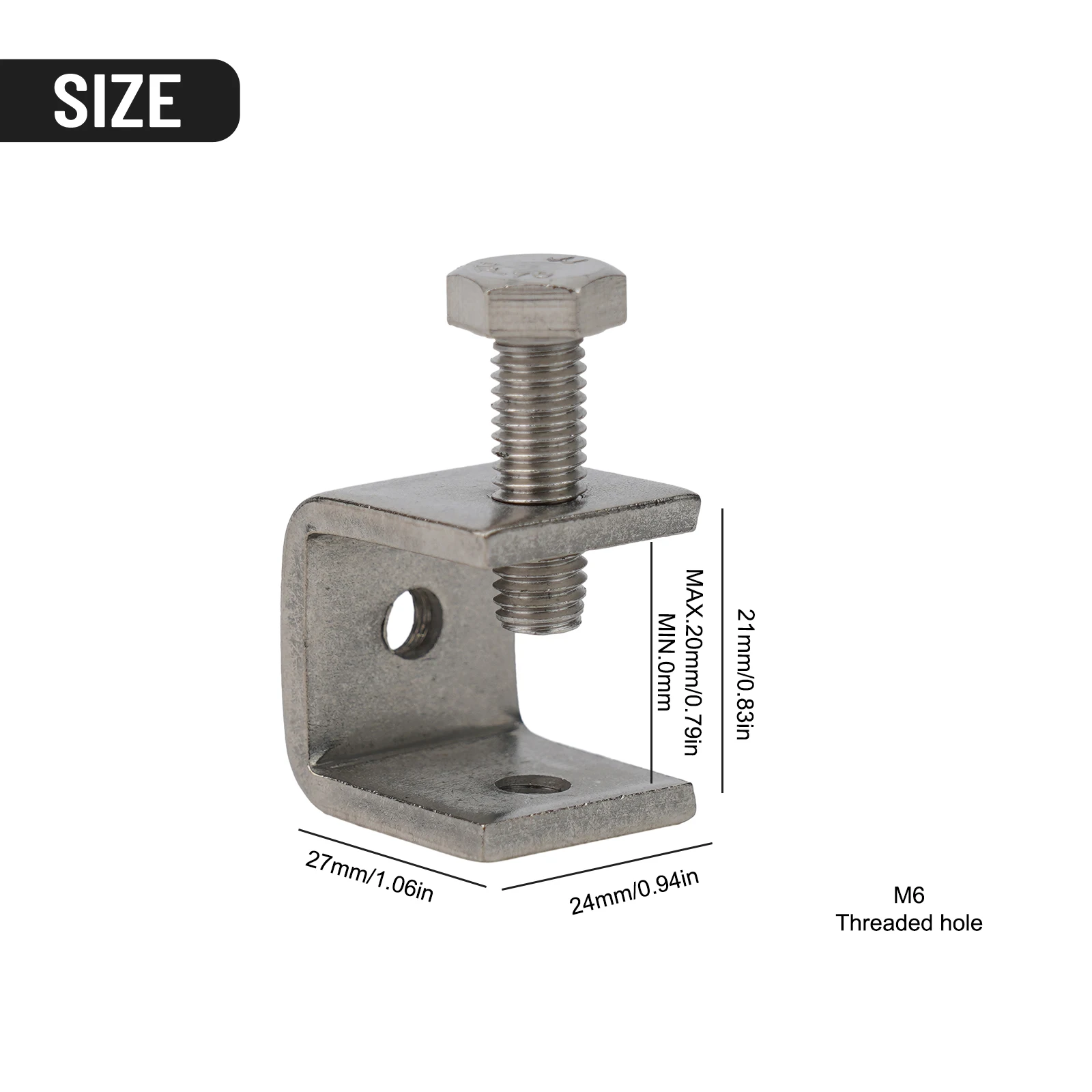 Stainless Steel C-Clamp Set for Professionals 4 Stainless Steel C-Clamp Set for Professionals - Image 4
