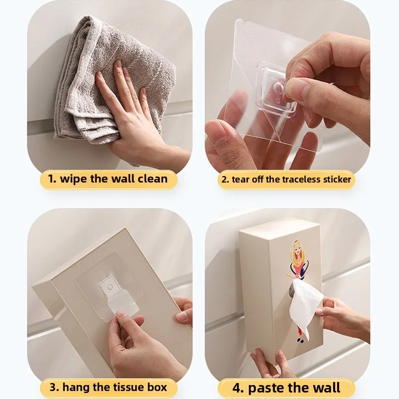 Girl Face Tissue Box Holder in Vibrant Colors 6 Girl Face Tissue Box Holder in Vibrant Colors - Image 6