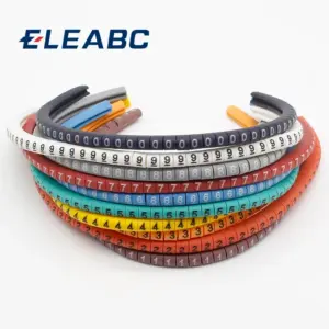 Colorful Cable Marker Set with Numbers