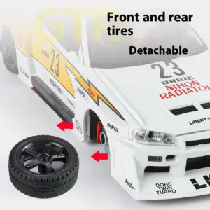 1:18 Scale Modified GTR Alloy Diecast Model 13 Sb463d605644e4a2690bb88b56571c6b5E