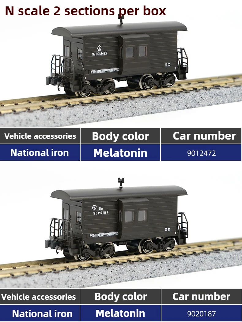 N scale S12 Guard Car for Model Trains 9 N scale S12 Guard Car for Model Trains - Image 9