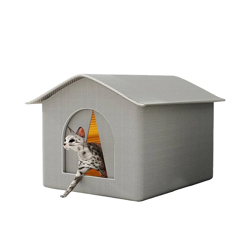 Outdoor Waterproof Cat Shelter in Multiple Sizes 8 Outdoor Waterproof Cat Shelter in Multiple Sizes - Image 8