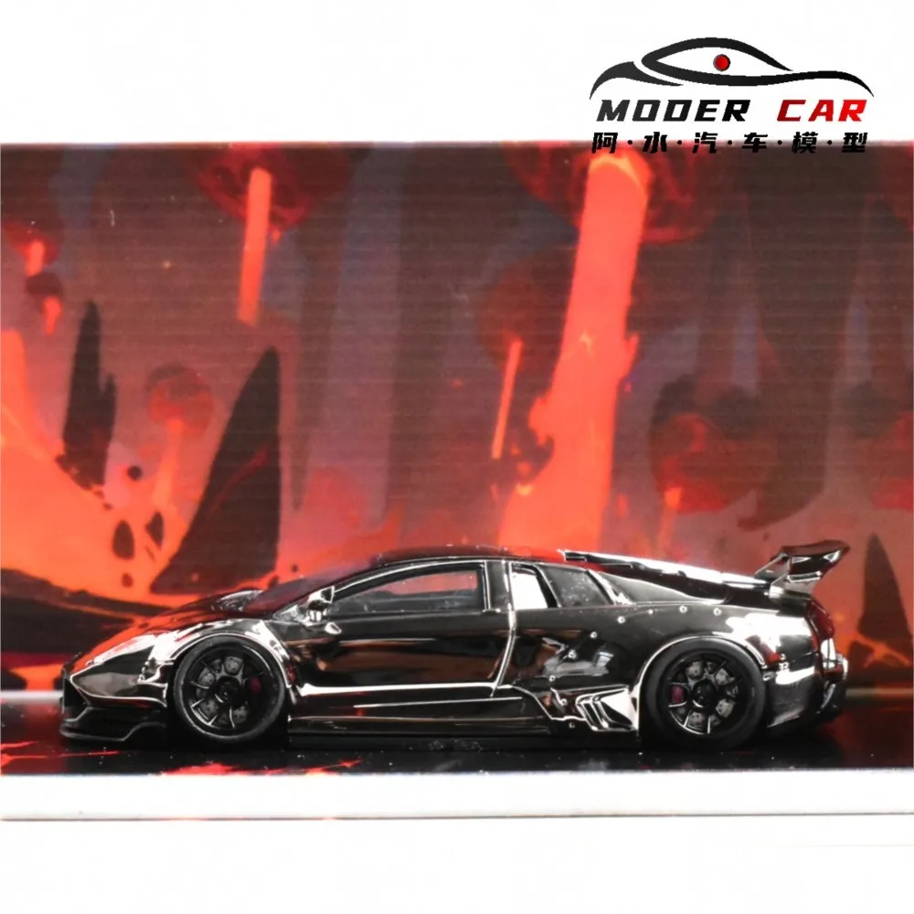 Black Lamborghini Murcielago LP670 Diecast Model 2 Black Lamborghini Murcielago LP670 Diecast Model - Image 2