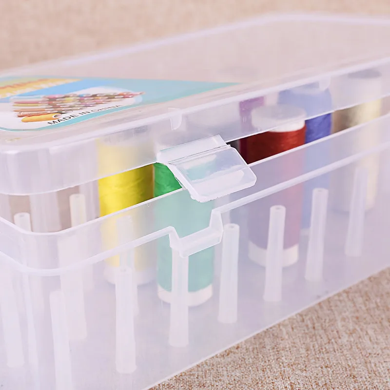 Transparent Sewing Thread Storage Box 4 Transparent Sewing Thread Storage Box - Image 4