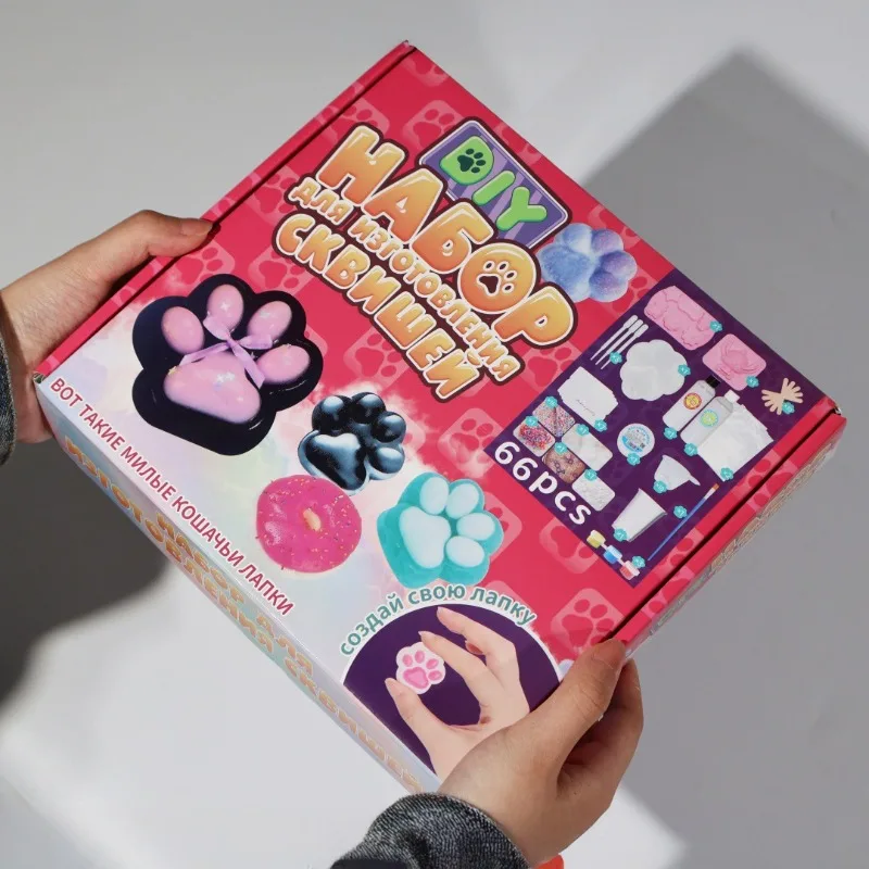 Kawaii DIY Squishy Craft Kit Set with 66 Pieces 3 Kawaii DIY Squishy Craft Kit Set with 66 Pieces - Image 3