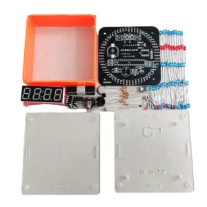 Digital Clock DIY Kit with LED Display 8 Sb4aa8485675e4010a76b104e5b7ab9d3v