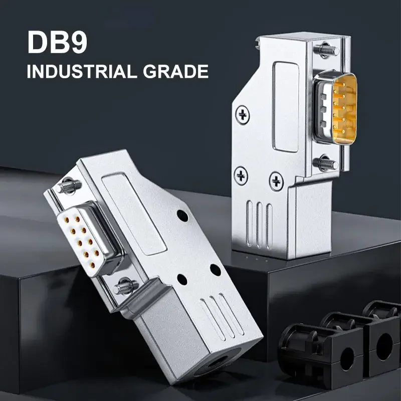 Industrial Mini DB9 Metal Shell Connector for RS232 4 Industrial Mini DB9 Metal Shell Connector for RS232 - Image 4