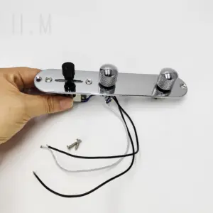 Telecaster Style Metal Control Plate with Knob 11 Sb4e4bacb570840fd9bf56db5ca7a3da5E