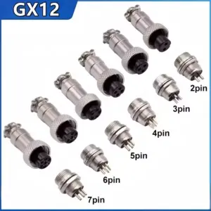 Waterproof GX Circular Connector Set with 2-15 Pins 11 Sb4ea8a2fb53441eb9e96d398792011cex