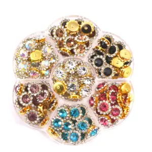 Vibrant 12mm Sunflower Rhinestones Set (105 pcs) 14 Sb4ebb9af65c14c63ba5ca9f88edac132e