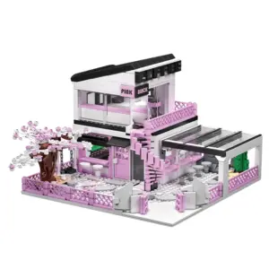 Japanese Cherry Blossom Kyoto Building Micro Set 11 Sb4f286271c4e48d09570ef68fa14d965F