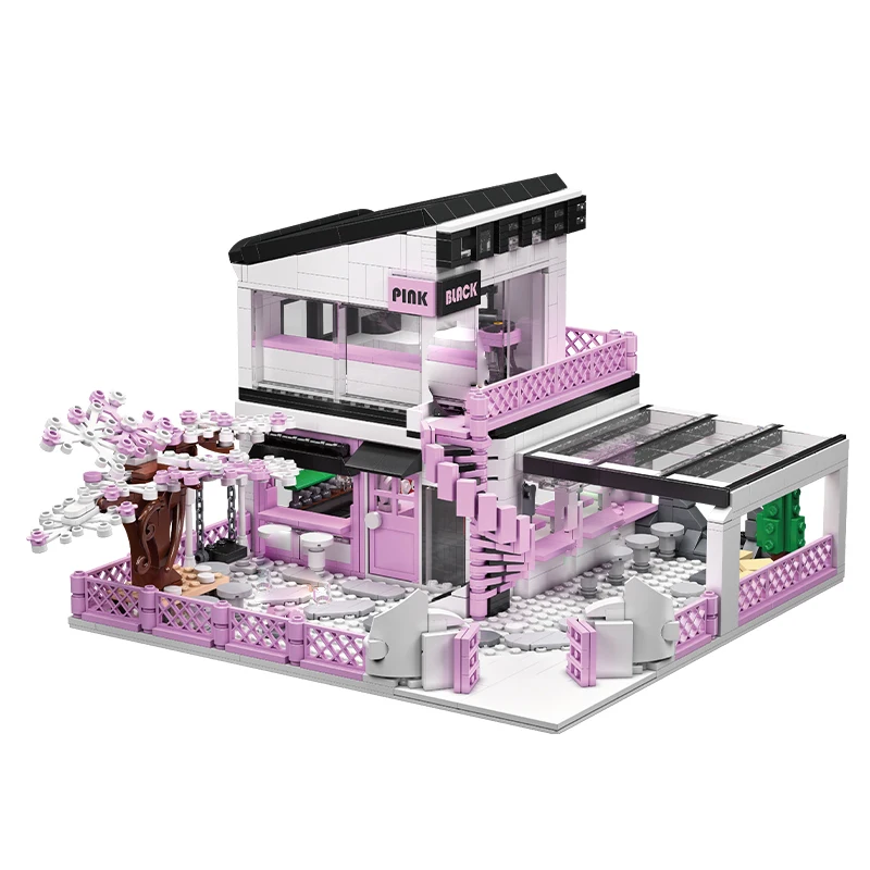 Japanese Cherry Blossom Kyoto Building Micro Set 4 Japanese Cherry Blossom Kyoto Building Micro Set - Image 4