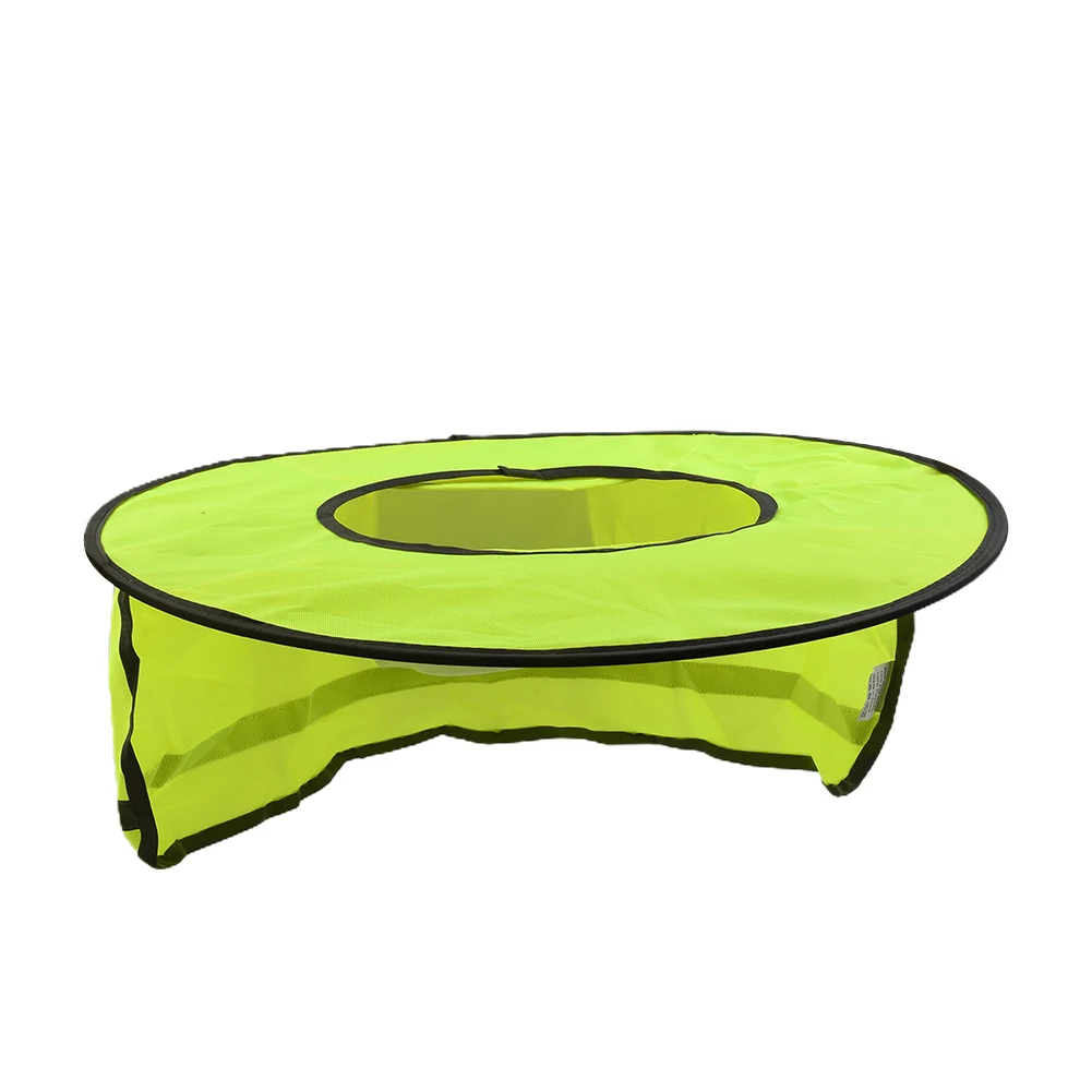 High-Visibility Safety Hat with Neck Shield 4 High-Visibility Safety Hat with Neck Shield - Image 4