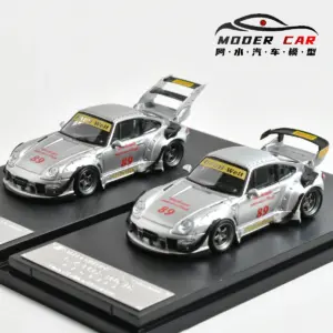 Porsche 911 RWB 993 Model Car 1:64 Scale