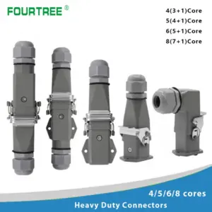 Heavy Duty Connector HDC HA Series 4-8 Cores