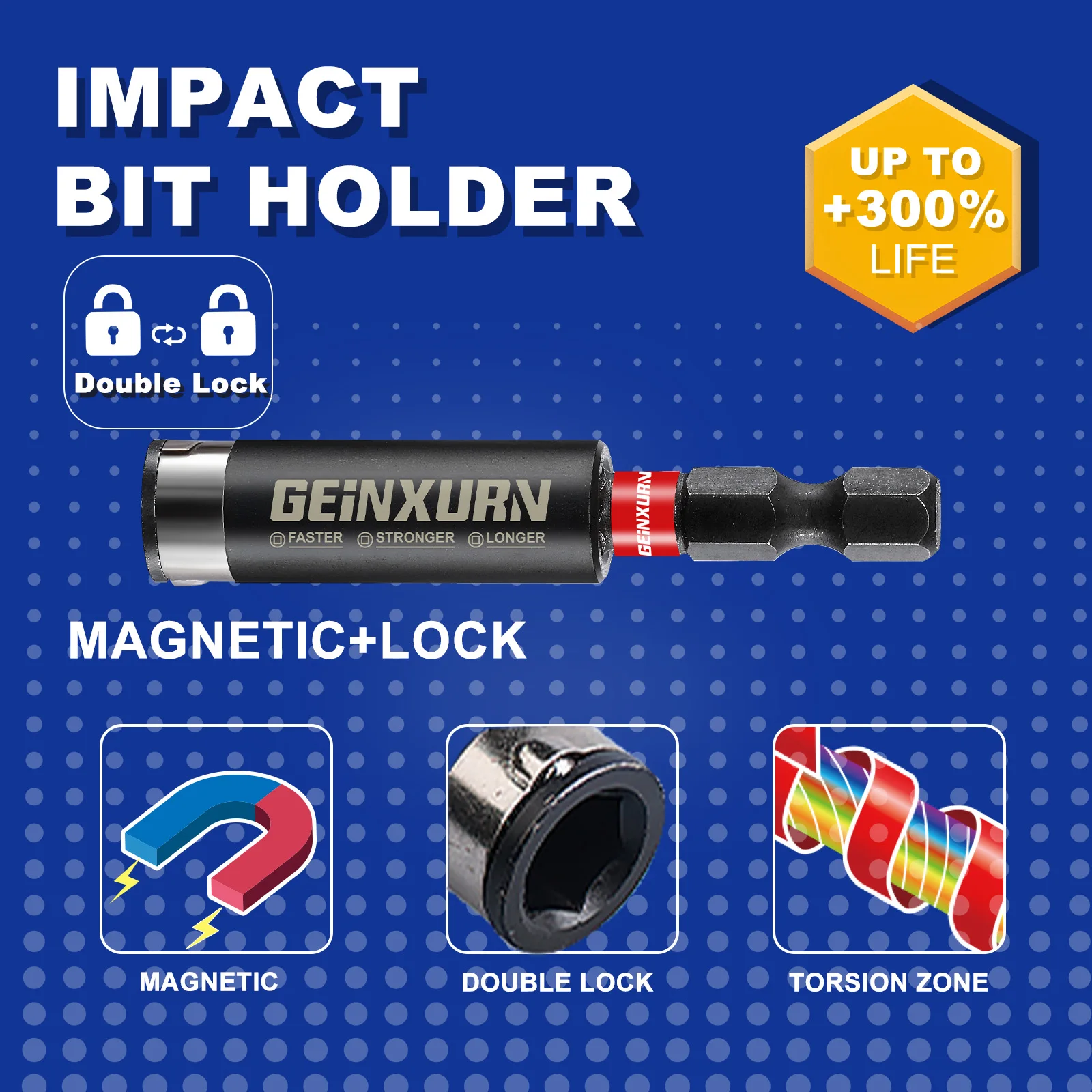 Impact Hex Screwdriver Bits Set for Professionals 5 Impact Hex Screwdriver Bits Set for Professionals - Image 5