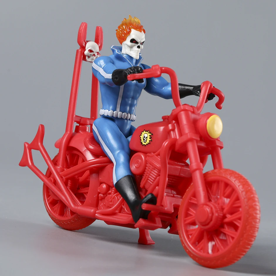 Ghost Rider Action Figure with Motorcycle 6 Ghost Rider Action Figure with Motorcycle - Image 6