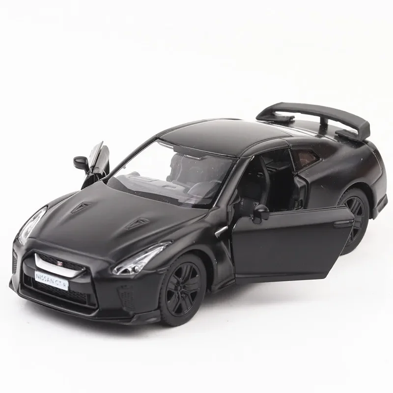 Black 1:36 GTR Alloy Diecast Model Car 7 Black 1:36 GTR Alloy Diecast Model Car - Image 7