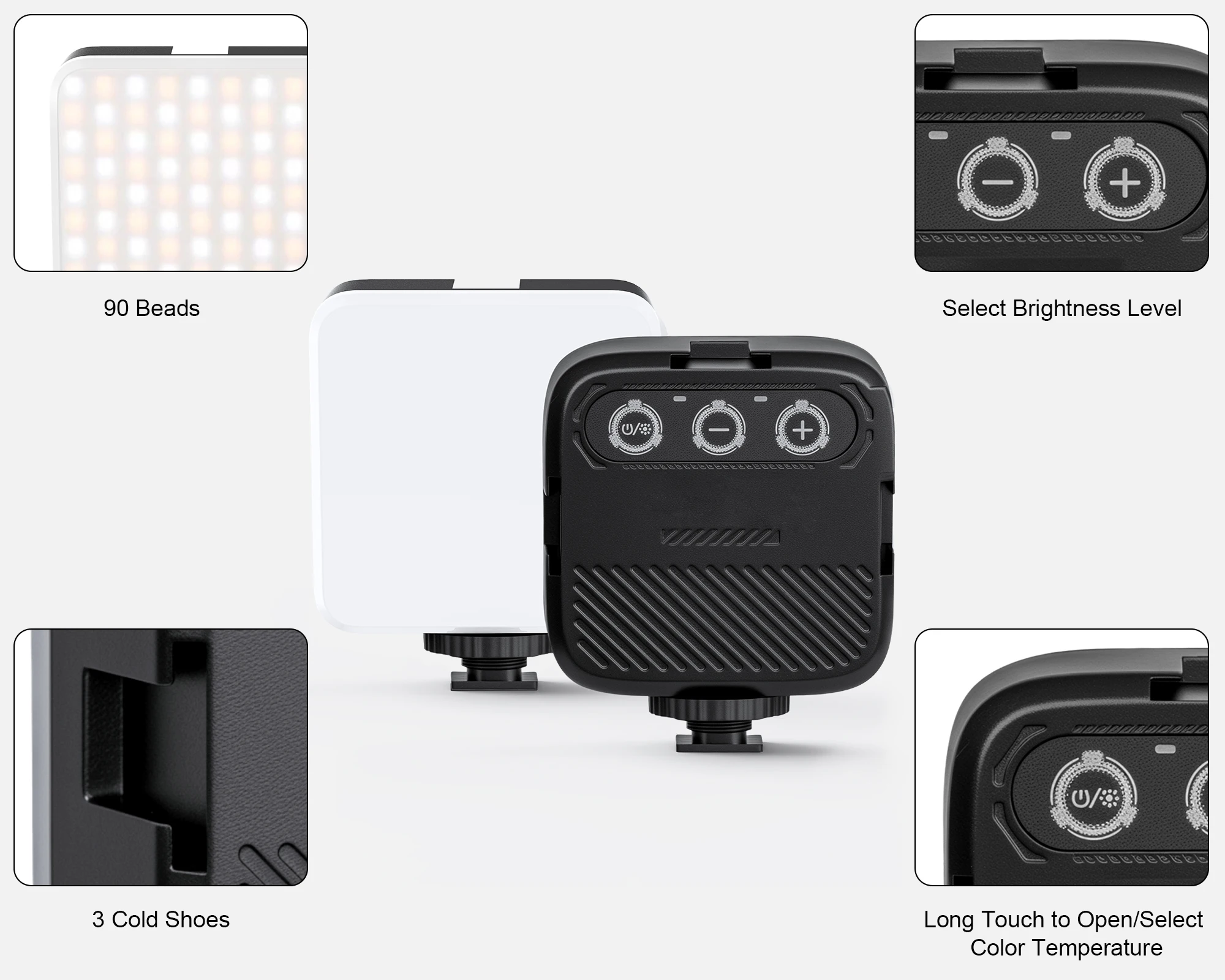 WEYLLAN Portable LED Light for Cameras 5 WEYLLAN Portable LED Light for Cameras - Image 5