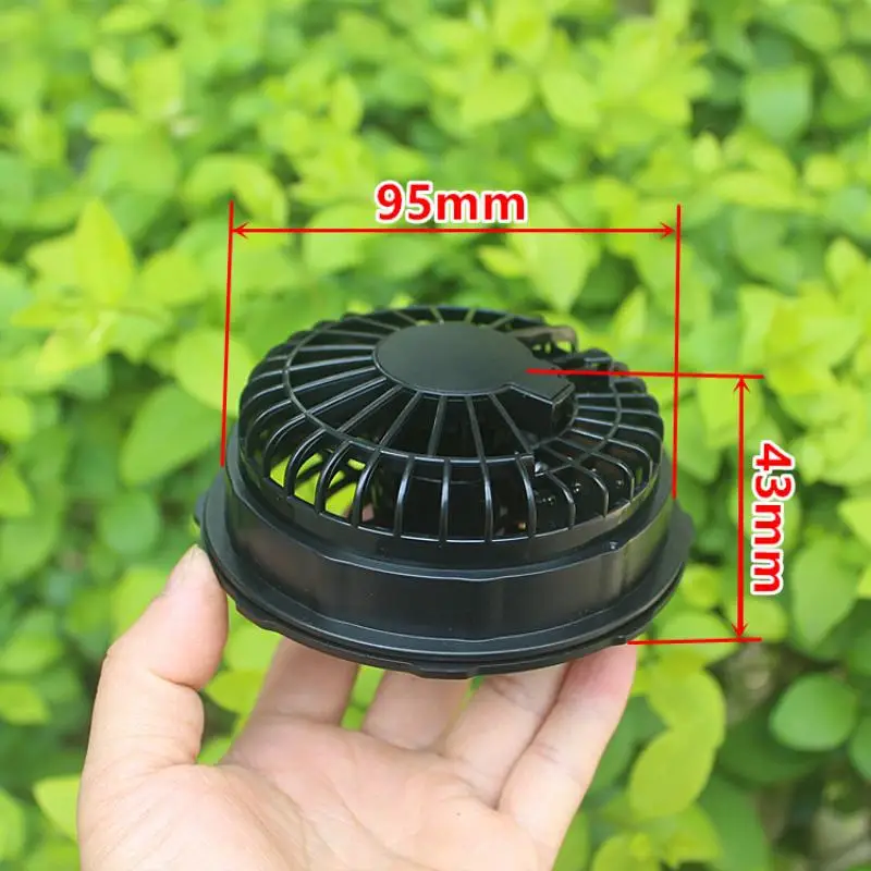 Portable 9-Inch Black Personal Cooling Fan 6 Portable 9-Inch Black Personal Cooling Fan - Image 6