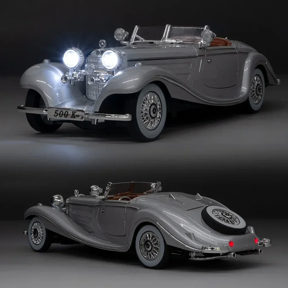 Mercedes-Benz 500K 1:24 Scale Model Car 2 Mercedes-Benz 500K 1:24 Scale Model Car - Image 2