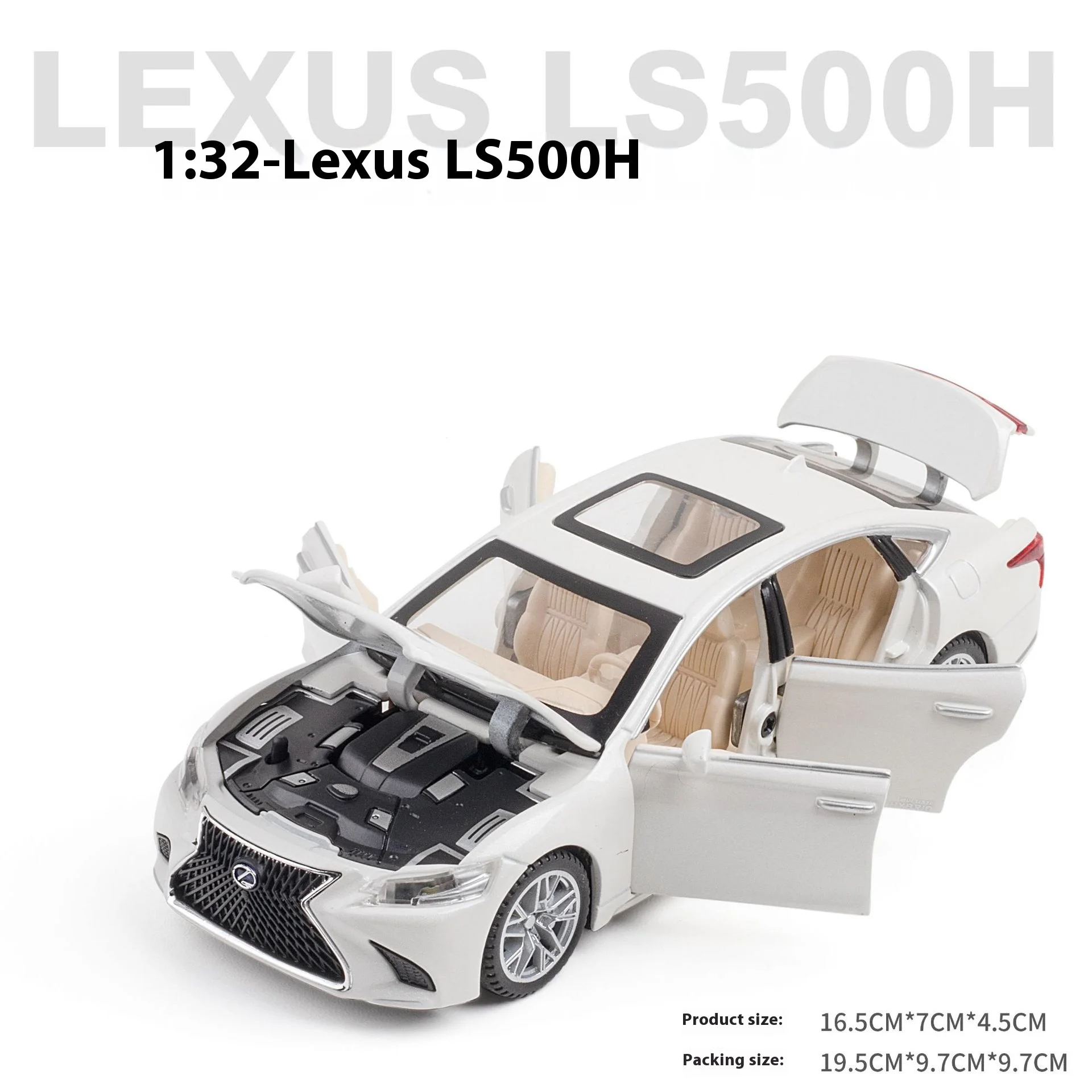 1/32 Lexus LS500H Diecast Model Collection 7 1/32 Lexus LS500H Diecast Model Collection - Image 7
