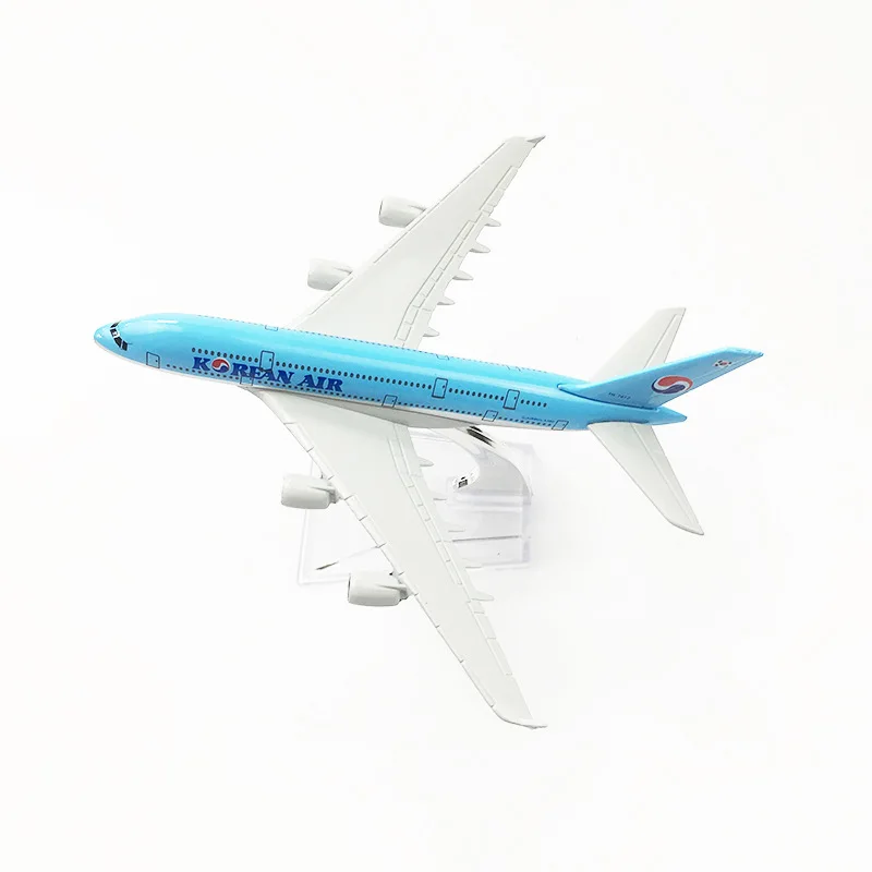 Diecast Airbus A380 Model 15-16cm Display Stand 3 Diecast Airbus A380 Model 15-16cm Display Stand - Image 3