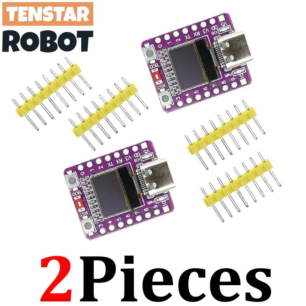 ESP32-C3 OLED Development Modules Set of Two 7 ESP32-C3 OLED Development Modules Set of Two - Image 7