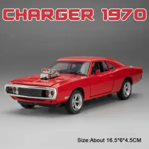 1:32 Diecast Alloy Firebird and Charger Model 17 Sb68bca16aed446e98849919b6c6105c1N