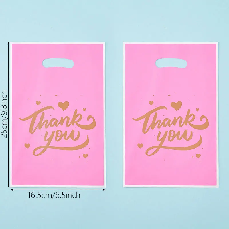 Pink Thank You Gift Bags for Celebrations 4 Pink Thank You Gift Bags for Celebrations - Image 4