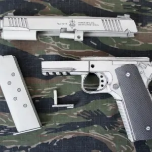 1911 Pistol 3D Paper Model Kit 11 Sb6ad6b39e6fd48fe937ed9a3cee54b1fm