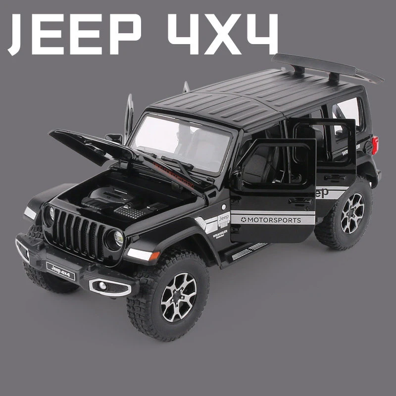 1:22 Scale Jeep Wrangler Rubicon Model 8 1:22 Scale Jeep Wrangler Rubicon Model - Image 8