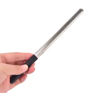 7.9-Inch Steel Guitar Fret File with 3 Edges 7 Sb6bdbd18f4a6412da214c4b532e2cc19m