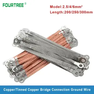 Copper Braided Jumper Cable Set of 100 Pieces