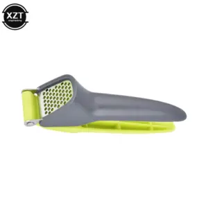 Bright Green and Gray Handheld Garlic Press 8 Sb7380206edd24b12b504e3049c1362712