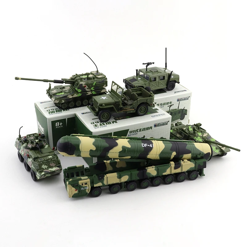1:64 Scale Diecast 99A Main Battle Tank Model 2 1:64 Scale Diecast 99A Main Battle Tank Model - Image 2