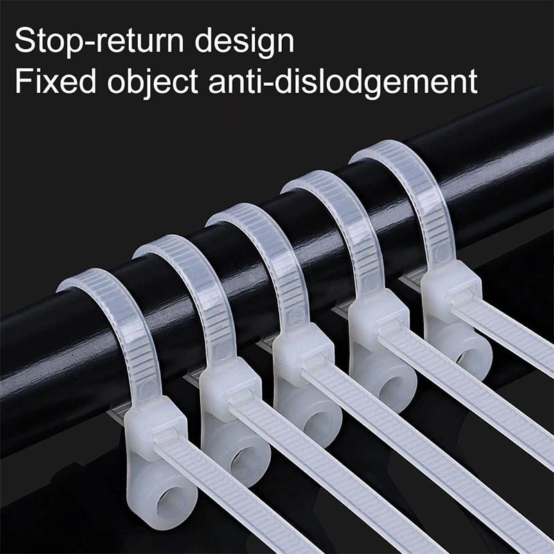 Durable Nylon Cable Tie with Screw Mount 3 Durable Nylon Cable Tie with Screw Mount - Image 3