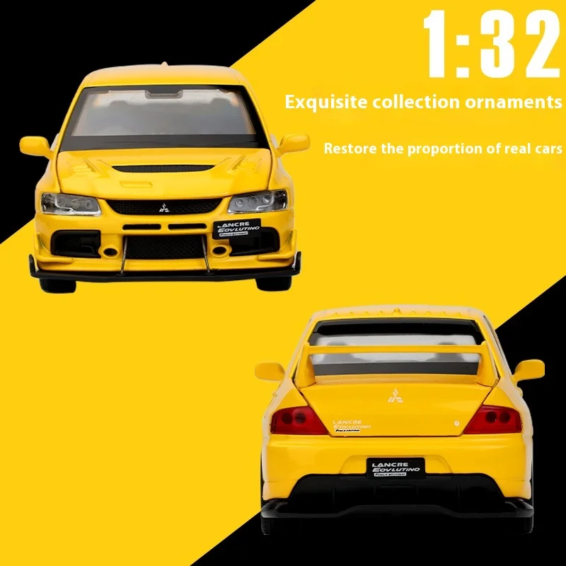 1:32 Mitsubishi Lancer Evolution Diecast Model 5 1:32 Mitsubishi Lancer Evolution Diecast Model - Image 5