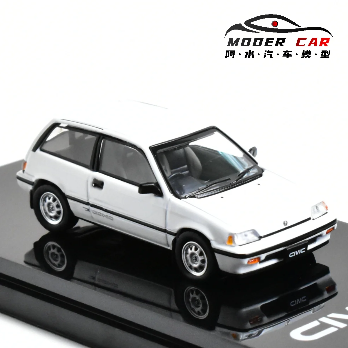 1984 Honda Civic Si 1:64 Diecast Model 8 1984 Honda Civic Si 1:64 Diecast Model - Image 8
