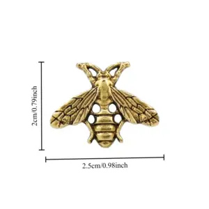 Elegant Bee Lapel Pin in Gold or Silver 7 Sb79e8837990e460b82eb569fd37ba0ect